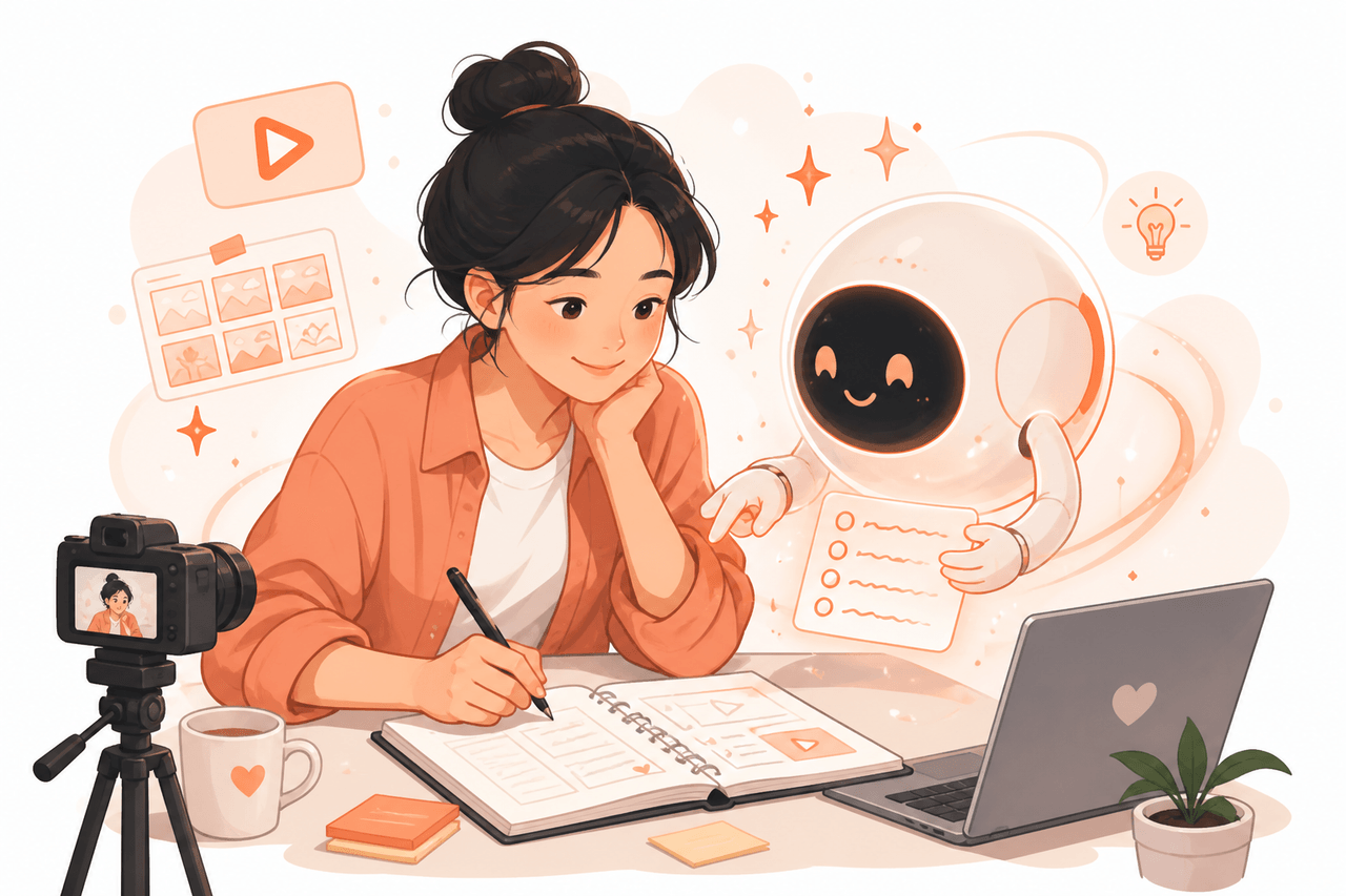 Lumi AI Coach gợi ý module và script cho creator